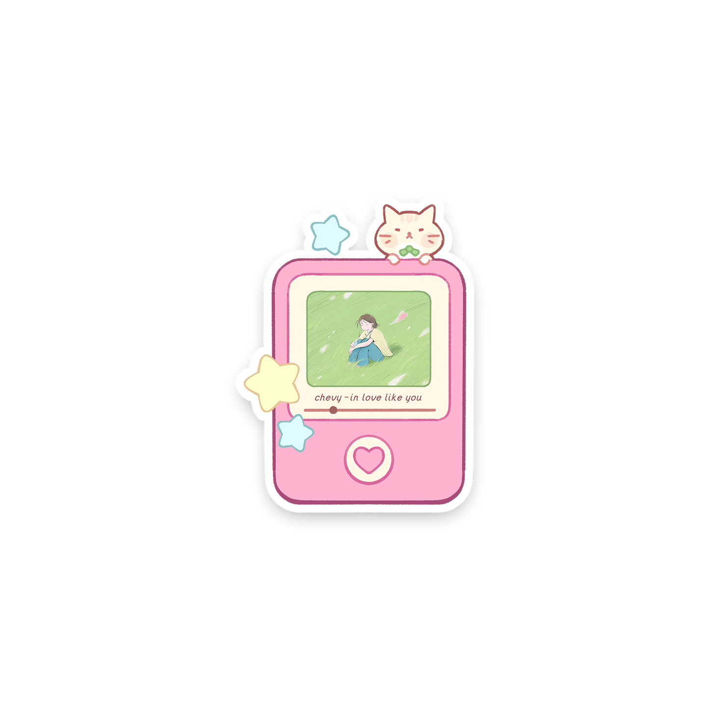 Device Sticker (Pink)