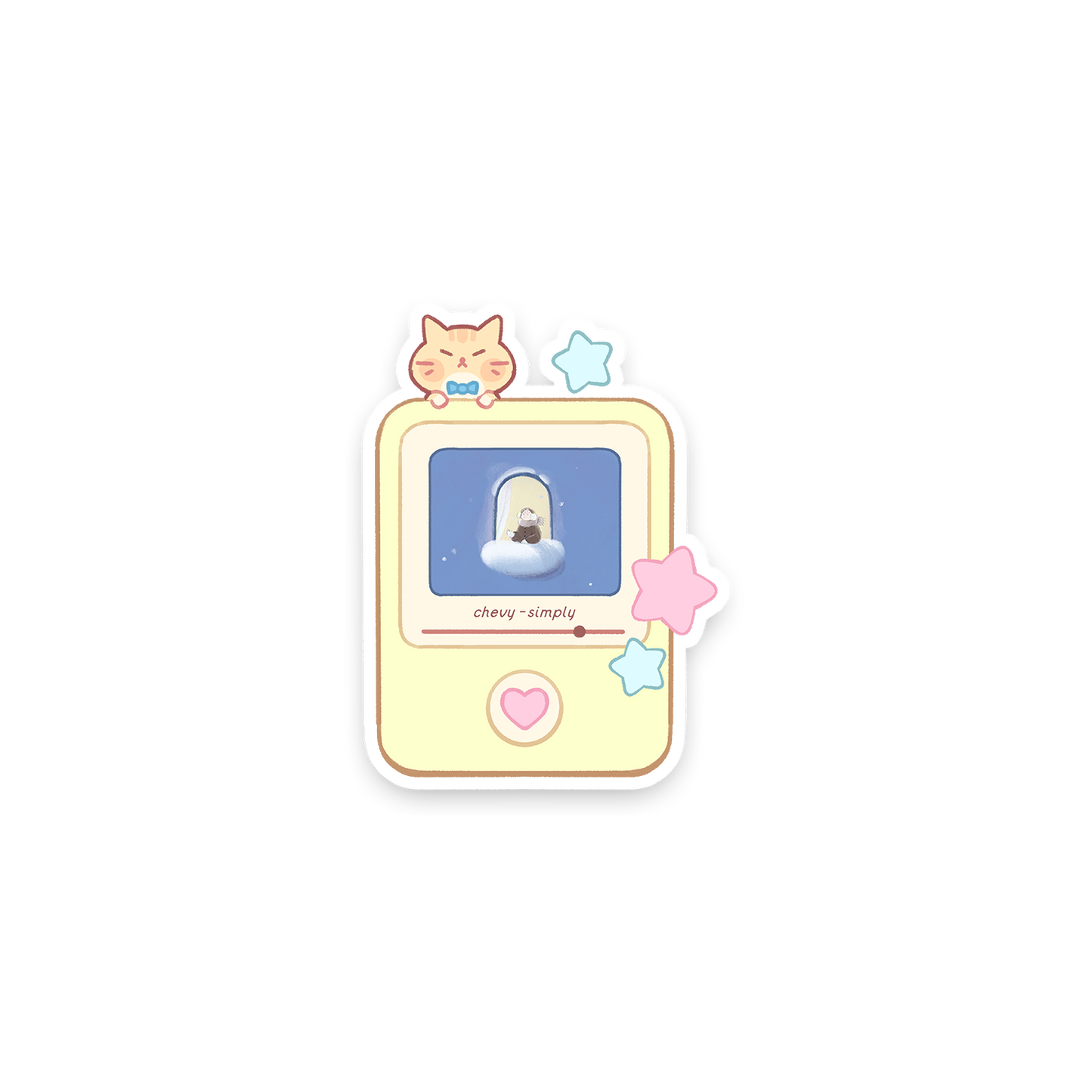 Device Sticker (Yellow)