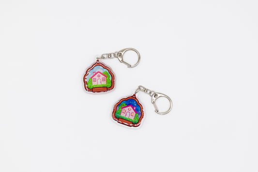 I Know a Place - Chevy Epoxy Keychain